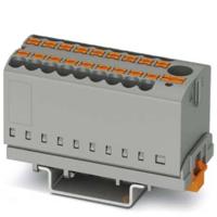 Phoenix Contact 3273244 Verdeelblok 56 mm Spanveer Blauw 8 stuk(s) - thumbnail