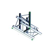Showtec PT30 Driehoek truss 019 3-weg T-stuk 90g apex up - thumbnail