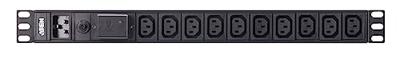 Basic 1U PDU with surge protection Basic 1U PDU with surge protection