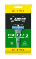 Wilkinson Essential sensitive 6+2 disposable 8 Stuks - thumbnail