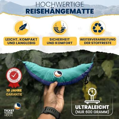 Ticket to the Moon Original hangmat Royal Blue / Turquoise