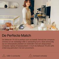 Valsgeld detector safescan 75 uv led zwart - thumbnail