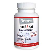 Pharmox HK Groenlipmossel voor hond en kat 2 x 60 tabletten - thumbnail
