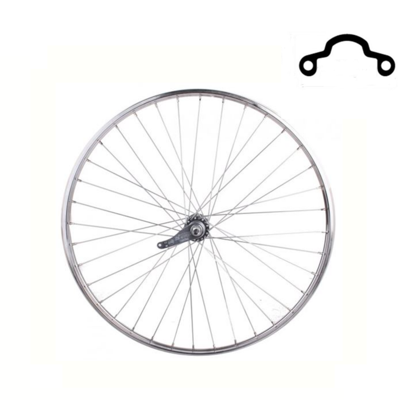 Achterwiel 28x1 1/2 KT remnaaf, spaak 13