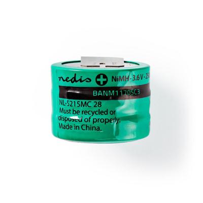 Nikkel-Metaalhydride-Accu | 3,6 V | 170 mAh | Soldeerlip Nikkel-Metaalhydride-Accu | 3,6 V | 170 mAh | Soldeerlip