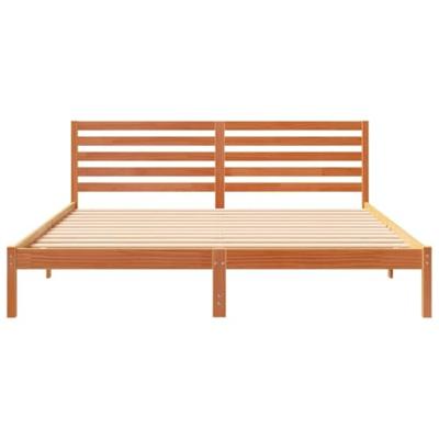 Bedframe Wasbruin 180 x 200 cm Massief grenenhout