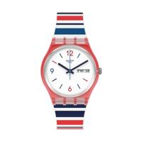 Horloge Heren Swatch SEA BARCODE Wit (Ø 34 mm) - thumbnail