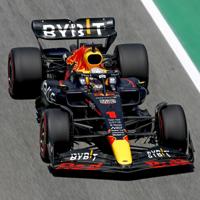 1:43 RB18 GP Barcelona 2022 - Winnaar Max Verstappen - Schaalmodel - Red Bull Racing - thumbnail