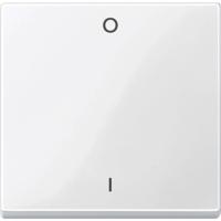 Merten 432219 Wisselschakelaar Afdekking System M Polar-wit 1 stuk(s) - thumbnail