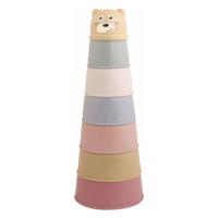 Stapelbekers Pastel, 6dlg. - thumbnail