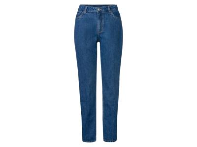 esmara Damesjeans mom fit (Blauw, 38)