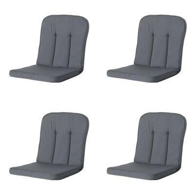 Classic/bora/antigua hermitage Rib grey 94 cm x 48 cm (4 stuks) Madison - Madison