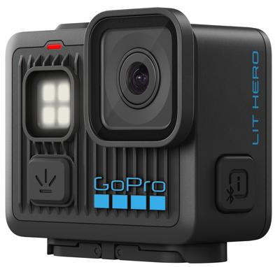 GoPro LIT HERO Actioncam Touchscreen, Spatwaterdicht, Mechanische beeldstabilisering, 4K, Bluetooth, Schokbestendig