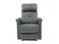Relaxfauteuil manueel LINCOLN grijs - thumbnail