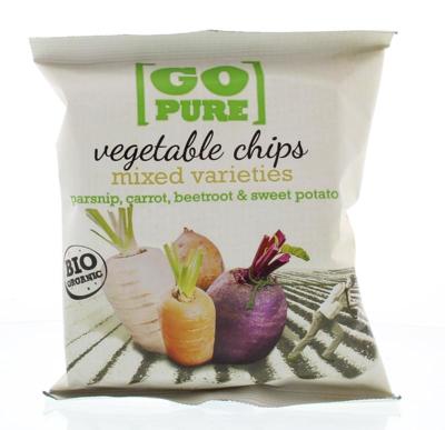 Go Pure Chips groente bio 40 Gram