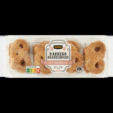 Jumbo Bakkers Krakelingen met Roomboter 200 g