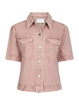 Neo Noir Shirt Tiki Solid | Ash Rose