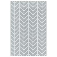 Buitenkleed ARAKIL 190x290 cm PP grijs - thumbnail