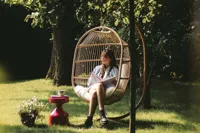 Fonteyn | Hangstoel Elsa | Black - thumbnail