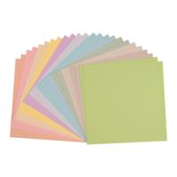 Florence • cardstock papier 216g textuur 30,5x30,5cm multipack pastel 24x - thumbnail
