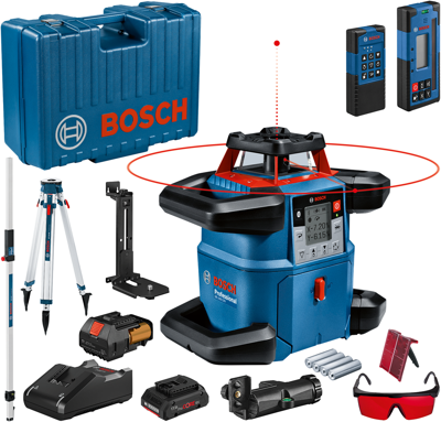 Bosch Professional GRL 600 CHV + BT 170 HD + GR 240 Rotatielaser Zelfnivellerend Reikwijdte (max.): 600 m