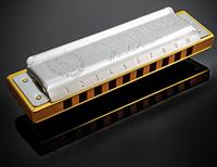 Hohner Marine Band Classic Bb majeur mondharmonica - thumbnail