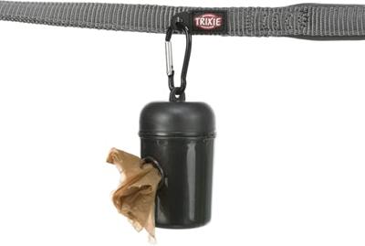 TRIXIE POEPZAKDISPENSER MET 2X20 ZAKJES ASSORTI TRIXIE POEPZAKDISPENSER MET 2X20 ZAKJES ASSORTI