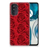 Motorola Moto G52/G82 | TPU Case | Red Roses - thumbnail