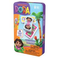 Dora - 28 Dominostenen - Metalen doos - Vanaf 4 jaar - Dora the Explorer - thumbnail