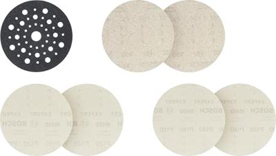 Bosch Accessories 2608902480 2608902480 Schuurnet voor excentrische schuurmachine (Ø) 125 mm 1 set(s) Bosch Accessories 2608902480 2608902480 Schuurnet voor excentrische schuurmachine (Ø) 125 mm 1 set(s)