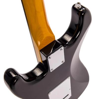 Vintage V6BB Reissued Boulevard Black elektrische gitaar - thumbnail
