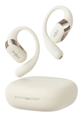 SHOKZ OpenFit 2 Hoofdtelefoons Draadloos oorhaak Gesprekken/Muziek/Sport/Elke dag Beige