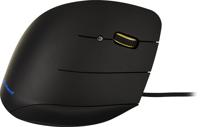 Evoluent Vertical Mouse Corded Right Hand Ergonomische muis USB Optisch Zwart, Zilver 5 Toetsen Ergonomisch - thumbnail