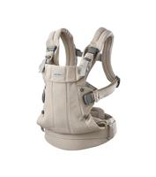 BABYBJORN Harmony draagzak geweven gemêleerd beige - thumbnail