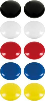 Westcott AC-E10814 Magneet Assorti Pak à 10st. Ø 25x11,8mm, 300g