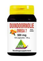 SNP Duindoorn olie omega 7 500mg halal kosher 120 Capsules - thumbnail