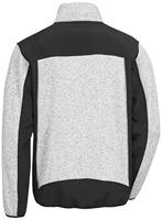 NITRAS SAFETY Nitras softshelljas "motion tex plus" knitted softshell jacket. motion tex plus gray - thumbnail