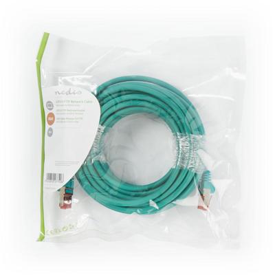CAT6 S/FTP-Netwerkkabel | RJ45 Male - RJ45 Male | 10 m | Groen