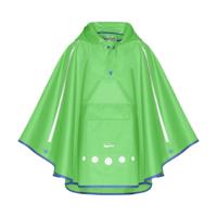 Playshoes regenponcho met tas Groen-L - thumbnail