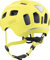 Abus helm youn-i 2.0 mono yellow m 52-57cm - thumbnail