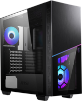 MSI MPG SEKIRA 100R computerbehuizing Desktop Zwart - thumbnail