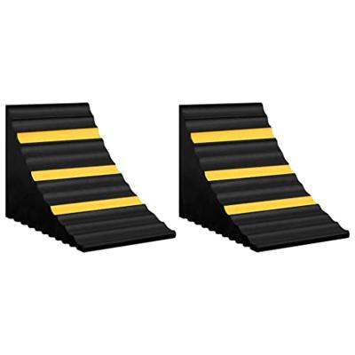 VidaXL Wielblokken 2 st 29x16x19 cm rubber VidaXL Wielblokken 2 st 29x16x19 cm rubber
