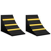 VidaXL Wielblokken 2 st 29x16x19 cm rubber - thumbnail