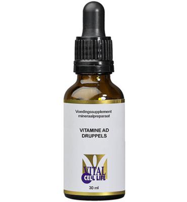 Vital Cell Life Vitamine AD druppels 30 Milliliter