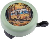 REICH fietsbel "colour camping" rich motif bell color camping pastel green - thumbnail