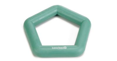 Rubber ring drijvend hondenspeeltje mint 15 cm