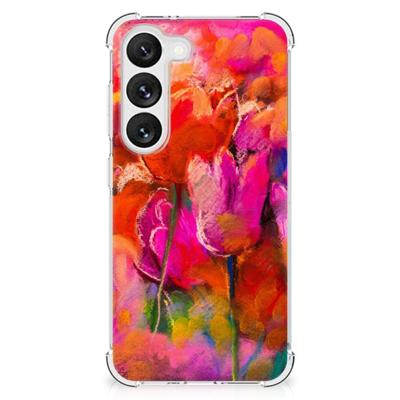 Back Cover Samsung Galaxy S23 Tulips Back Cover Samsung Galaxy S23 Tulips