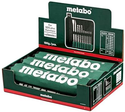 Metabo 630824000 Beton-spiraalboren set 10-delig 5 mm, 5.5 mm, 6 mm, 7 mm, 8 mm, 10 mm, 12 mm, 14 mm 10 stuk(s) Metabo 630824000 Beton-spiraalboren set 10-delig 5 mm, 5.5 mm, 6 mm, 7 mm, 8 mm, 10 mm, 12 mm, 14 mm 10 stuk(s)