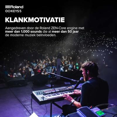 Roland GO:KEYS 5 WH keyboard wit - thumbnail