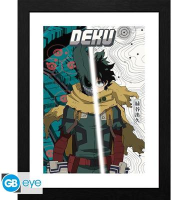 My Hero Academia Framed Print - Dark Deku My Hero Academia Framed Print - Dark Deku